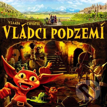 Spoločenská hra: Vládci podzemí (Vlaada Chvátil). Mindok, 2009 Spoločenská hra: Vládci podzemí (Vlaada Chvátil). Mindok, 2009