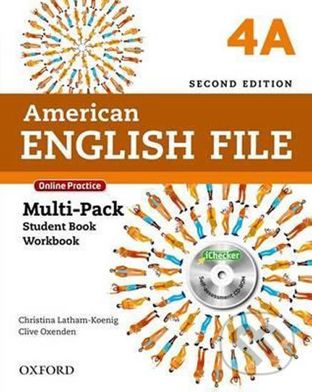 Kniha: American English File 4: Multipack A with Online Practice and iChecker (2nd) (Christina Latham-Koenig a Clive Oxenden). Oxford University Press, 2015 Kniha: American English File 4: Multipack A with Online Practice and iChecker (2nd) (Christina Latham-Koenig a Clive Oxenden). Oxford University Press, 2015