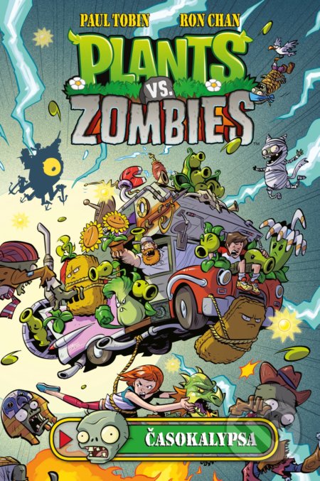 Kniha: Plants vs. Zombies: Časokalypsa (Paul Tobin a Ron Chan). Fragment, 2022 Kniha: Plants vs. Zombies: Časokalypsa (Paul Tobin a Ron Chan). Fragment, 2022