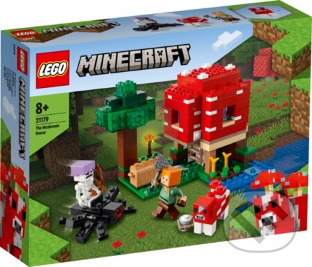 Spoločenská hra: LEGO Minecraft 21179 Hubový domček (LEGO). LEGO, 2021 Spoločenská hra: LEGO Minecraft 21179 Hubový domček (LEGO). LEGO, 2021
