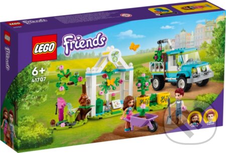 LEGO Friends 41707 Auto na vysádzanie stromov, LEGO, 2021