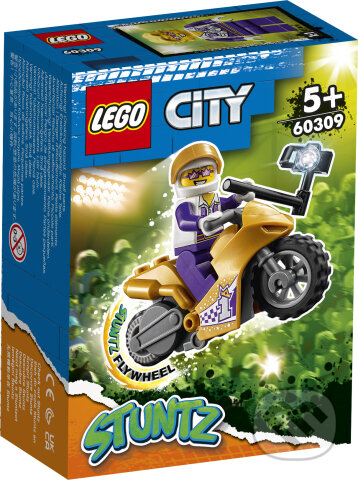 LEGO City 60309 Kaskadérske motorka so selfie tyčou, LEGO, 2021