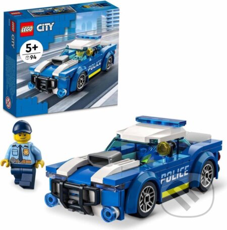 Spoločenská hra: LEGO City 60312 Policajné auto (LEGO). LEGO, 2021 Spoločenská hra: LEGO City 60312 Policajné auto (LEGO). LEGO, 2021