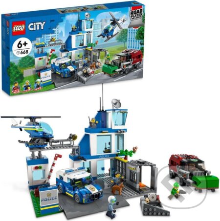 Spoločenská hra: LEGO City 60316 Policajná stanica (LEGO). LEGO, 2021 Spoločenská hra: LEGO City 60316 Policajná stanica (LEGO). LEGO, 2021