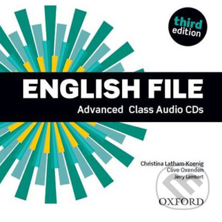 Audiokniha: English File Advanced: Class Audio CDs /4/ (3rd) (Christina Latham-Koenig a Clive Oxenden). Oxford University Press, 2015 Audiokniha: English File Advanced: Class Audio CDs /4/ (3rd) (Christina Latham-Koenig a Clive Oxenden). Oxford University Press, 2015