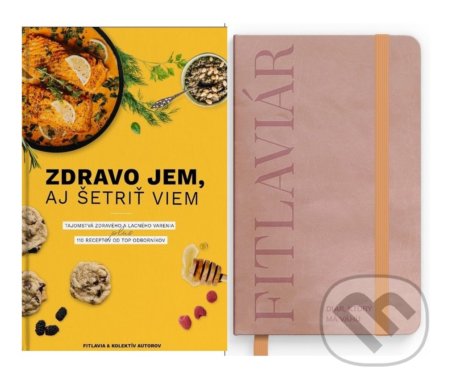 Kniha: Zdravo jem, aj šetriť viem + Fitlaviár (Kolekcia) (Petra Ondrašáková a kolektív). Lacuna, 2022 Kniha: Zdravo jem, aj šetriť viem + Fitlaviár (Kolekcia) (Petra Ondrašáková a kolektív). Lacuna, 2022