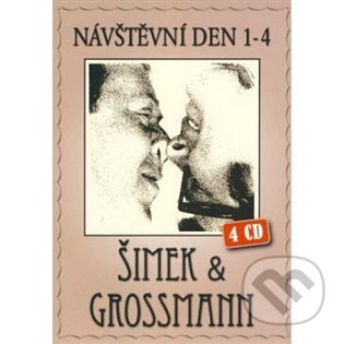 Audiokniha: Návštěvní den 1 - 4 (Jiří Grossmann a Miloslav Šimek). SonyBMG, 2022 Audiokniha: Návštěvní den 1 - 4 (Jiří Grossmann a Miloslav Šimek). SonyBMG, 2022