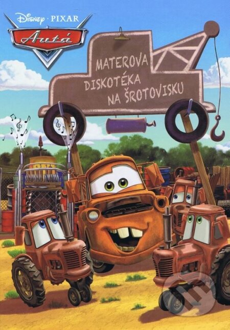 Kniha: Autá: Materova diskotéka na šrotovisku (Egmont SK). Egmont SK, 2012 Kniha: Autá: Materova diskotéka na šrotovisku (Egmont SK). Egmont SK, 2012