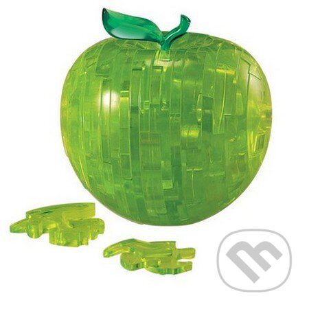 Zelené jablko - 3D Krystal puzzle, Betexa, 2012