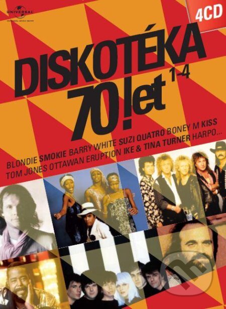 Hudobné CD: Various Artists: Diskotéka 70 let (Universal Music). Universal Music, 2012 Hudobné CD: Various Artists: Diskotéka 70 let (Universal Music). Universal Music, 2012