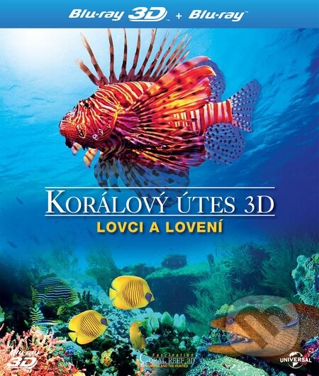 Film: Korálový útes 3D - Lovci a lovení (Bonton Film) (Blu-ray). Bonton Film, 2012 Film: Korálový útes 3D - Lovci a lovení (Bonton Film) (Blu-ray). Bonton Film, 2012