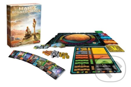 Společenská hra: Mars: Teraformace Expedice Ares (Jacob Fryxelius). Mindok, 2022 Společenská hra: Mars: Teraformace Expedice Ares (Jacob Fryxelius). Mindok, 2022