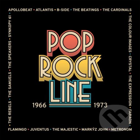 Hudební CD: Pop Rock Line 1966-1973 (Hudobné albumy). Hudobné albumy, 2022 Hudební CD: Pop Rock Line 1966-1973 (Hudobné albumy). Hudobné albumy, 2022