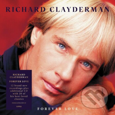 Hudební CD: Richard Clayderman: Forever Love (Hudobné albumy). Hudobné albumy, 2022 Hudební CD: Richard Clayderman: Forever Love (Hudobné albumy). Hudobné albumy, 2022