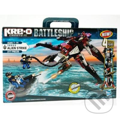 Společenská hra: KRE-O BATTLESHIP ALIEN STRIKE (Hasbro). Hasbro, 2012 Společenská hra: KRE-O BATTLESHIP ALIEN STRIKE (Hasbro). Hasbro, 2012