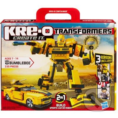 Společenská hra: KRE-O TRANSFORMERS BUMBLEBEE (Hasbro). Hasbro, 2012 Společenská hra: KRE-O TRANSFORMERS BUMBLEBEE (Hasbro). Hasbro, 2012