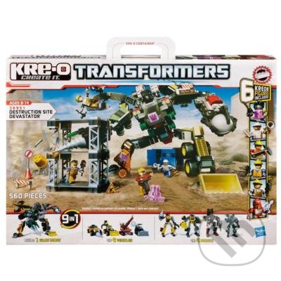 Společenská hra: KRE-O TRANSFORMERS DESTRUCTION SITE DEVASTATOR (Hasbro). Hasbro, 2012 Společenská hra: KRE-O TRANSFORMERS DESTRUCTION SITE DEVASTATOR (Hasbro). Hasbro, 2012