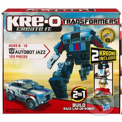 Společenská hra: KRE-O TRANSFORMERS AUTOBOT JAZZ (Hasbro). Hasbro, 2012 Společenská hra: KRE-O TRANSFORMERS AUTOBOT JAZZ (Hasbro). Hasbro, 2012