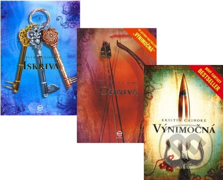 Kniha: Iskrivá, Ohnivá a Výnimočná (Kolekcia) (Kristin Cashore) Kniha: Iskrivá, Ohnivá a Výnimočná (Kolekcia) (Kristin Cashore)
