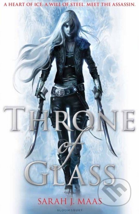 Kniha: Throne of Glass (Sarah J. Maas). Bloomsbury, 2012 Kniha: Throne of Glass (Sarah J. Maas). Bloomsbury, 2012