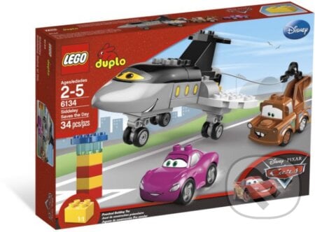 LEGO DUPLO Cars	 6134-Tryskáč Siddeley zasahuje, LEGO, 2012