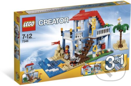 LEGO Creator 7346-Plážový domček, LEGO, 2012