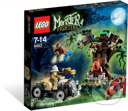 Spoločenská hra: LEGO Monster Fighters 9463-Vlkolak (LEGO). LEGO, 2012 Spoločenská hra: LEGO Monster Fighters 9463-Vlkolak (LEGO). LEGO, 2012