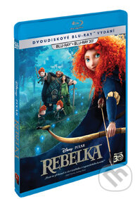 Film: Rebelka 3D+2D (Brenda Chapman a Mark Andrews) (Blu-ray). Magicbox, 2012 Film: Rebelka 3D+2D (Brenda Chapman a Mark Andrews) (Blu-ray). Magicbox, 2012
