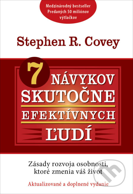 Kniha: 7 návykov skutočne efektívnych ľudí (Stephen R. Covey), 2022 Kniha: 7 návykov skutočne efektívnych ľudí (Stephen R. Covey), 2022