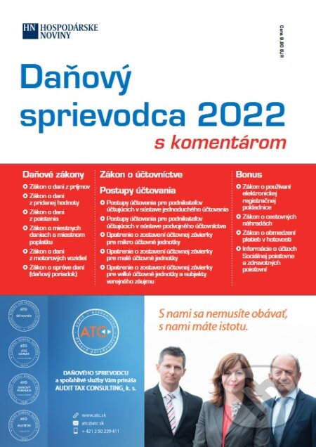 Kniha: Daňový sprievodca 2022 (Hospodárske noviny). Hospodárske noviny, 2022 Kniha: Daňový sprievodca 2022 (Hospodárske noviny). Hospodárske noviny, 2022
