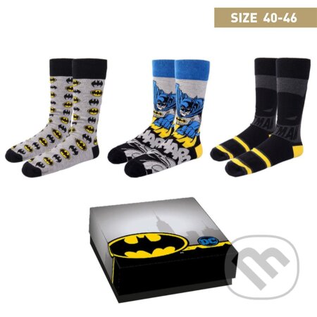 Ponožky DC Comics: Batman (EU 40-46), , 2021