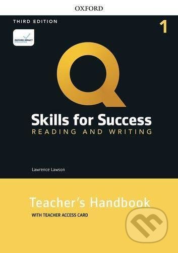 Q: Skills for Success: Reading and Writing 1 - Teacher´s Handbook with Teacher´s Access Card, 3rd - Lawrence Lawson, Oxford University Press, 2020