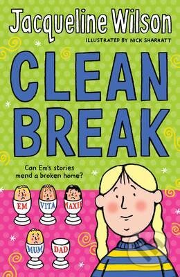 Kniha: Clean Break (Jacqueline Wilson). Random House, 2008 Kniha: Clean Break (Jacqueline Wilson). Random House, 2008