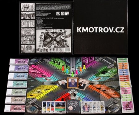 Spoločenská hra: KMOTROV (Mikuláš Josek). Kmotrov, 2012 Spoločenská hra: KMOTROV (Mikuláš Josek). Kmotrov, 2012