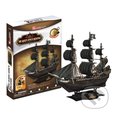 Puzzle: Pirátska loď - The Queen Anne's Revenge (CubicFun). CubicFun, 2012 Puzzle: Pirátska loď - The Queen Anne's Revenge (CubicFun). CubicFun, 2012