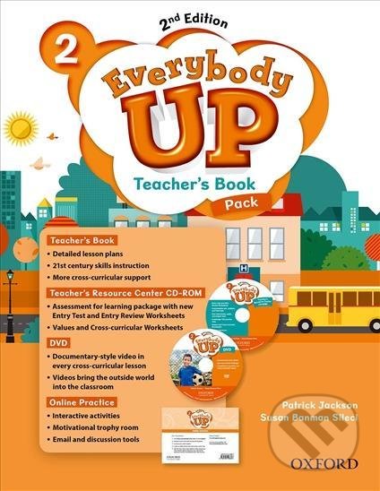 Kniha: Everybody Up 2: Teacher´s Book Pack with DVD, Online Practice and Teacher´s Resource Center CD-ROM,2nd (Patrick Jackson). Oxford University Press, 2016 Kniha: Everybody Up 2: Teacher´s Book Pack with DVD, Online Practice and Teacher´s Resource Center CD-ROM,2nd (Patrick Jackson). Oxford University Press, 2016
