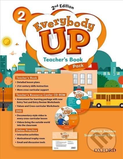 Everybody Up 2: Teacher´s Book Pack with DVD, Online Practice and Teacher´s Resource Center CD-ROM,2nd - Patrick Jackson, Oxford University Press, 2016