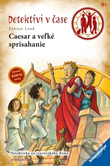Kniha: Caesar a veľké sprisahanie (Fabian Lenk). Verbarium, 2022 Kniha: Caesar a veľké sprisahanie (Fabian Lenk). Verbarium, 2022