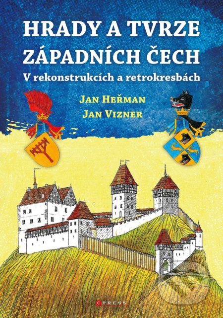Kniha: Hrady a tvrze západních Čech (Jan Heřman a Jan Vizner). CPRESS, 2022 Kniha: Hrady a tvrze západních Čech (Jan Heřman a Jan Vizner). CPRESS, 2022