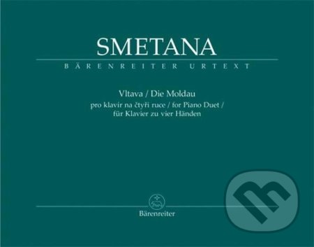 Kniha: Vltava pro klavír na čtyři ruce (Bedřich Smetana). Bärenreiter Praha, 2022 Kniha: Vltava pro klavír na čtyři ruce (Bedřich Smetana). Bärenreiter Praha, 2022