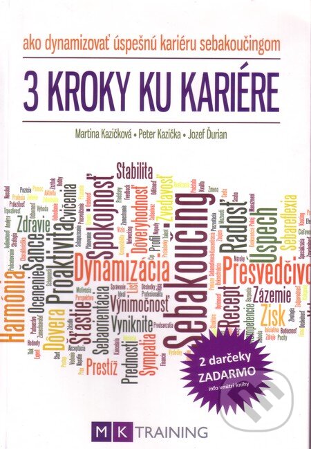 Kniha: 3 Kroky ku kariére (Jozef Ďurian, Martina Kazičková a Peter Kazička). MK Training, 2012 Kniha: 3 Kroky ku kariére (Jozef Ďurian, Martina Kazičková a Peter Kazička). MK Training, 2012