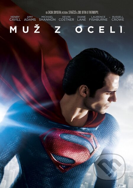 Film: Muž z oceli (Muž z oceli a Zack Snyder) (DVD). Magicbox, 2013 Film: Muž z oceli (Muž z oceli a Zack Snyder) (DVD). Magicbox, 2013
