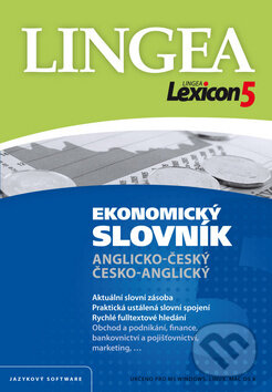 Lexicon 5 Ekonomický slovník anglicko-český česko-anglický (CD-ROM) (Lingea). Lingea, 2010 Lexicon 5 Ekonomický slovník anglicko-český česko-anglický (CD-ROM) (Lingea). Lingea, 2010