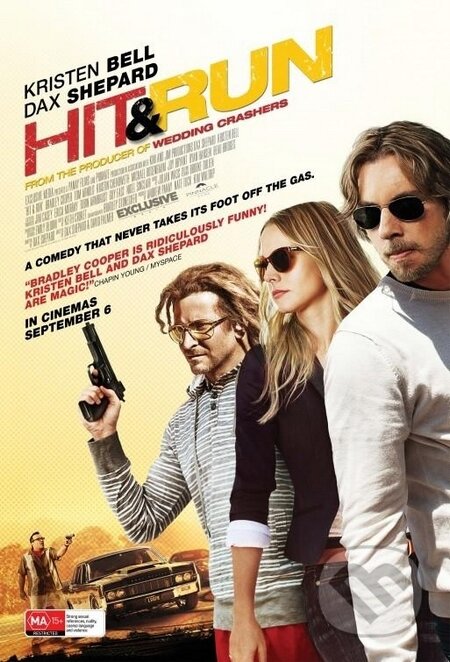 Film: Udri a zdrhni (David Palmer a Dax Shepard) (DVD). Hollywood, 2013 Film: Udri a zdrhni (David Palmer a Dax Shepard) (DVD). Hollywood, 2013