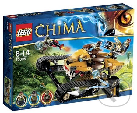 Spoločenská hra: LEGO Chima 70005 Lavalov kráľovský lovec (LEGO). LEGO, 2013 Spoločenská hra: LEGO Chima 70005 Lavalov kráľovský lovec (LEGO). LEGO, 2013