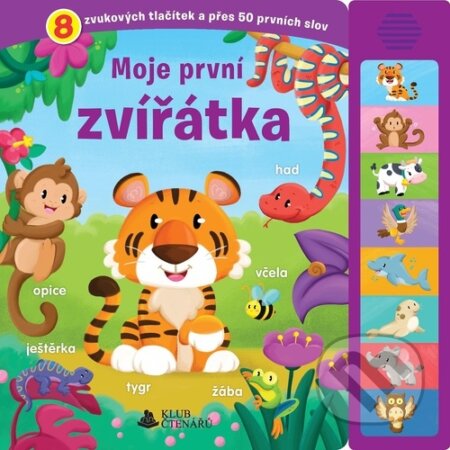 Kniha: Moje první zvířátka (Klub čtenářů). Klub čtenářů, 2022 Kniha: Moje první zvířátka (Klub čtenářů). Klub čtenářů, 2022