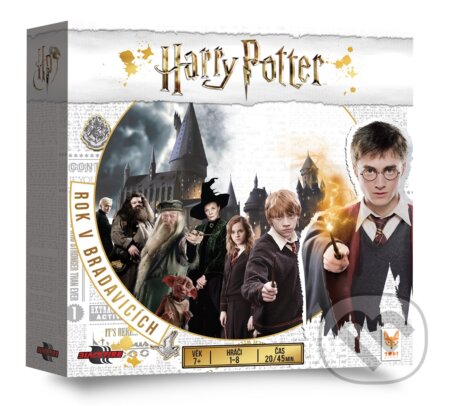 Spoločenská hra: Harry Potter: Rok v Bradavicích CZ (Jonathan Algaze). Blackfire, 2021 Spoločenská hra: Harry Potter: Rok v Bradavicích CZ (Jonathan Algaze). Blackfire, 2021