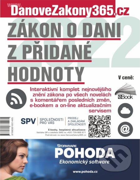 E-kniha: Daň z přidané hodnoty 2022 s komentářem změn (Autorský kolektív). DonauMedia, 2022 E-kniha: Daň z přidané hodnoty 2022 s komentářem změn (Autorský kolektív). DonauMedia, 2022
