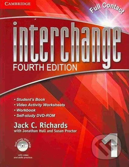 Kniha: Interchange Fourth Edition 1: Full Contact with Self-study DVD-ROM (Jack C. Richards). Cambridge University Press, 2012 Kniha: Interchange Fourth Edition 1: Full Contact with Self-study DVD-ROM (Jack C. Richards). Cambridge University Press, 2012