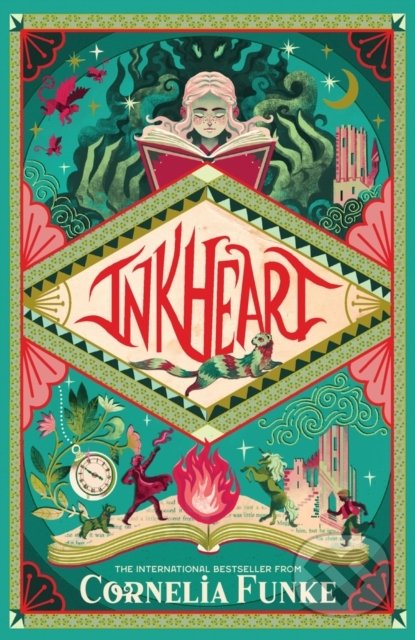 Kniha: Inkheart (Cornelia Funke). Chicken House, 2020 Kniha: Inkheart (Cornelia Funke). Chicken House, 2020